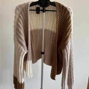 Chunky Knit Colorblock Sweater